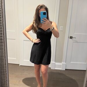 Elegant Black Dress from Aritzia